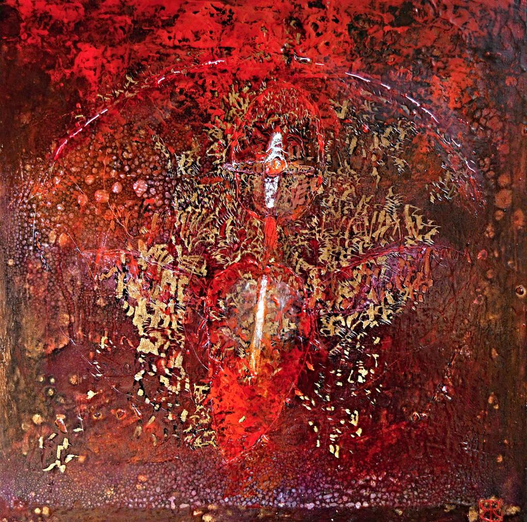 Božena Rossí Obrazy. Galerie z ruky, Křížovice (okres Brno venkov), výstava trvá do 31.
