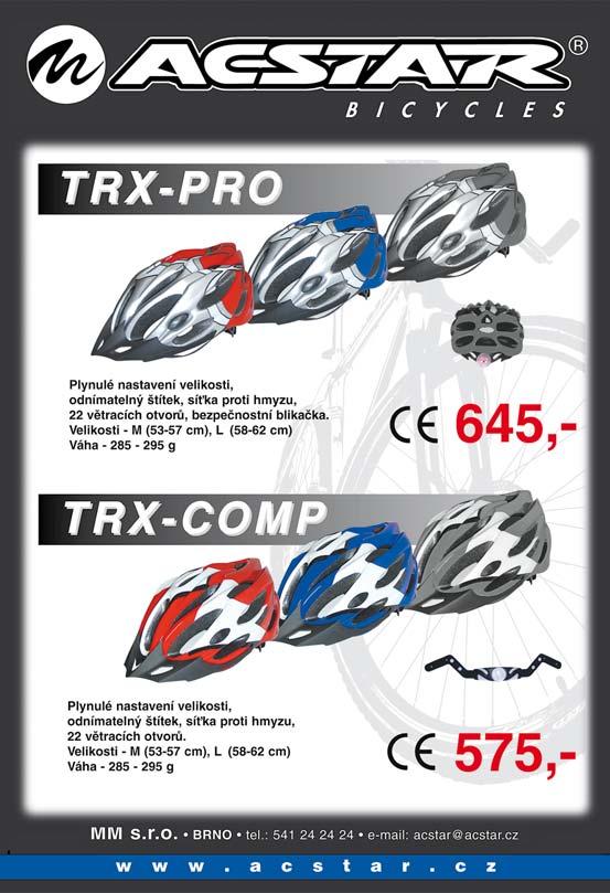 stra na 26 CB Acid 1 V yznavačům systému nášlapných pedálů americké značky CrankBrothers, kteří vyžadují větší plochu pro oporu treter s méně tvrdou podrážkou, připravila firma pedály Malet a Acid s