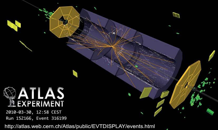 počátkem září 2008, brzy se však porouchalo. Na budování LHC trvajícím téměř 13 let se podílelo více než 10 000 fyziků a na 500 výzkumných institucí a firem z celého světa, včetně českých.