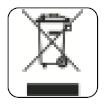 Likvidace Symbol značí, že přístroj nesmí být zlikvidován jako běžný domácí odpad.