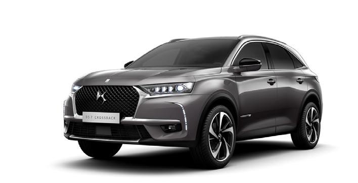 DS 7 CROSSBACK SO CHIC Operativní leasing bez omezení možnost výběru motorizace a doplňkových prvků výbavy. Příklad splátek DS 7 Crossback So Chic 2.0 BlueHDi 180 EAT8 DS 7 Crossback So Chic 2.