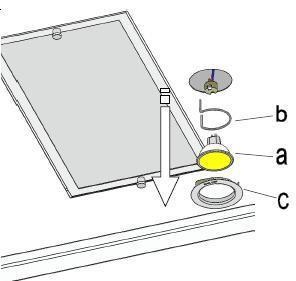Uchopte tukový filtr oběma rukami za držáky filtru a táhněte dolů, dokud se magnetický kontakt nepřeruší. Kovový filtr poté vyjměte směrem dopředu.