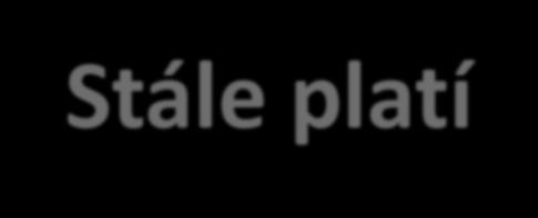 Stále platí Vyhláška 268/2009 Sb.