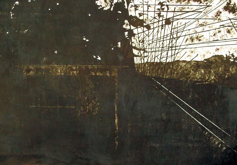 a, 140 x 100 cm, papírořez, 2009 a Kojetín, ručně tištěný