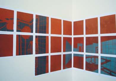 m IV. Miladka jako anděl / 2005 tempera na papíře / vel: 90 x 60cm každý