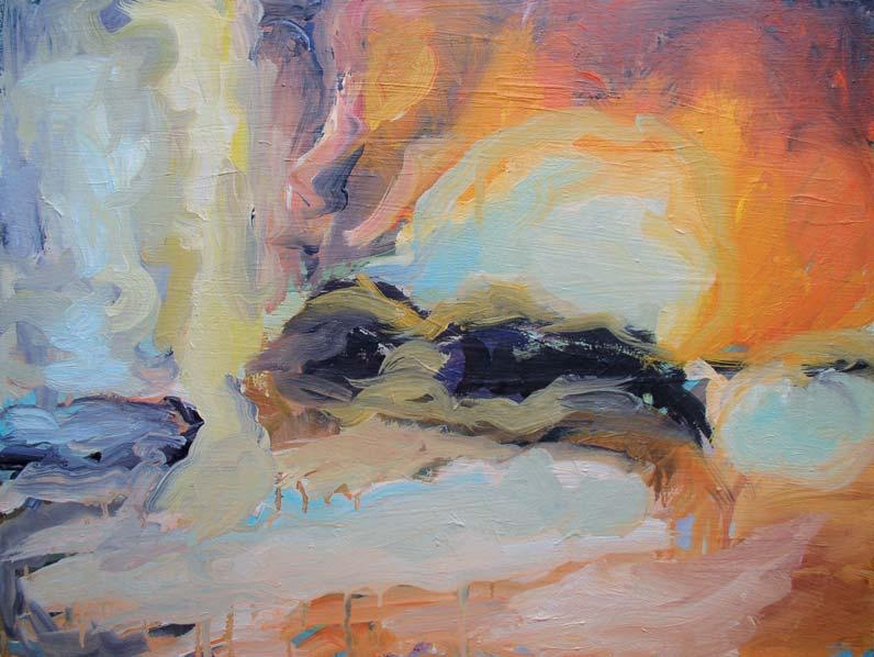 There are more reasons for the image. Sometimes painter knowns the context why he has painted that picture. You can not repeat the journey of your knowledge completaly.
