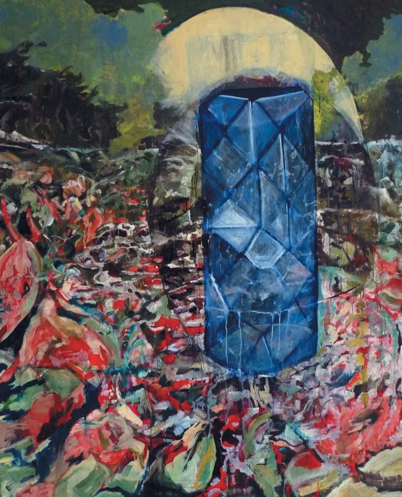 Y LUMÍR SEIFERT a Krystal, 150x125 cm, olej na plátně,