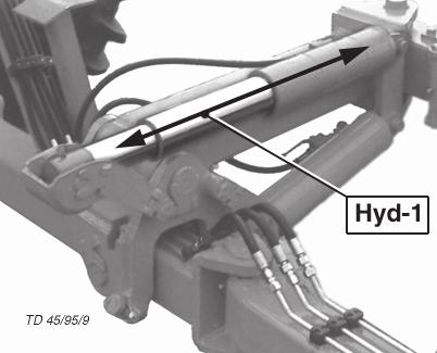P ipojte hadice hydraulickè soustavy k traktoru - Dbejte na Ëistotu p Ìpojek. D leûitè upozornïnì P ed prvnìm uvedenìm n adì do provozu - zcela vysuúte hornì p ÌmoËar hydromotor (Hyd-1) pluhu. T 2.