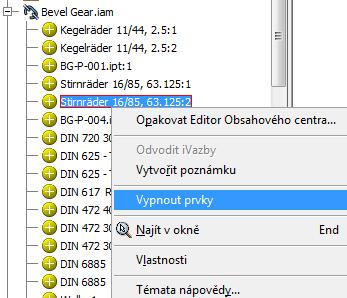 Dostupné jsou následující volby: 1. Hodnota, která je přidaná ke geometrii tělesa. 2. Plně uvnitř uzavře rovinnou plochu. 3. Uzavře vybranou oblast pomocí příkazu vysunout.