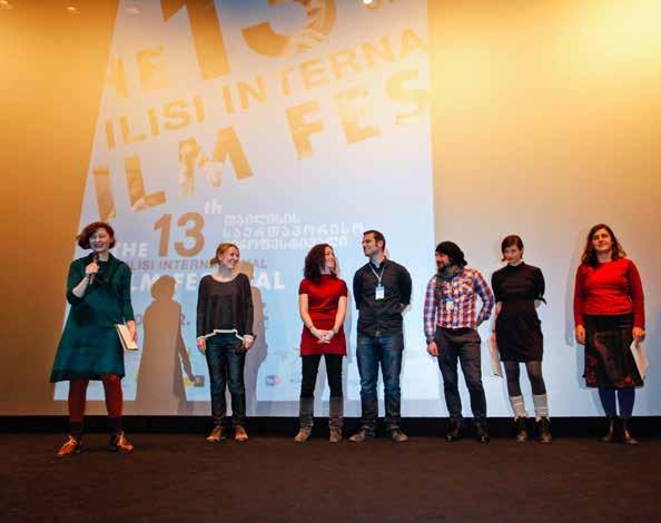 Humanitární a rozvojová pomoc Tvůrci dvou dokumentárních filmů podpořených ČvT přebírají cenu na závěrečném ceremoniálu Mezinárodního filmového festivalu v gruzínském Tbilisi.