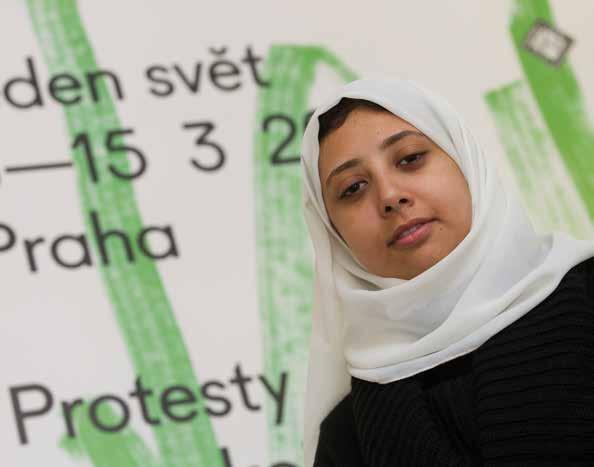 lidská práva V rámci večera nových médií TECHSHARE 2012 vystoupila egyptská blogerka a aktivistka Noha Atef, která současně zasedla v Porotě Rudolfa Vrby.