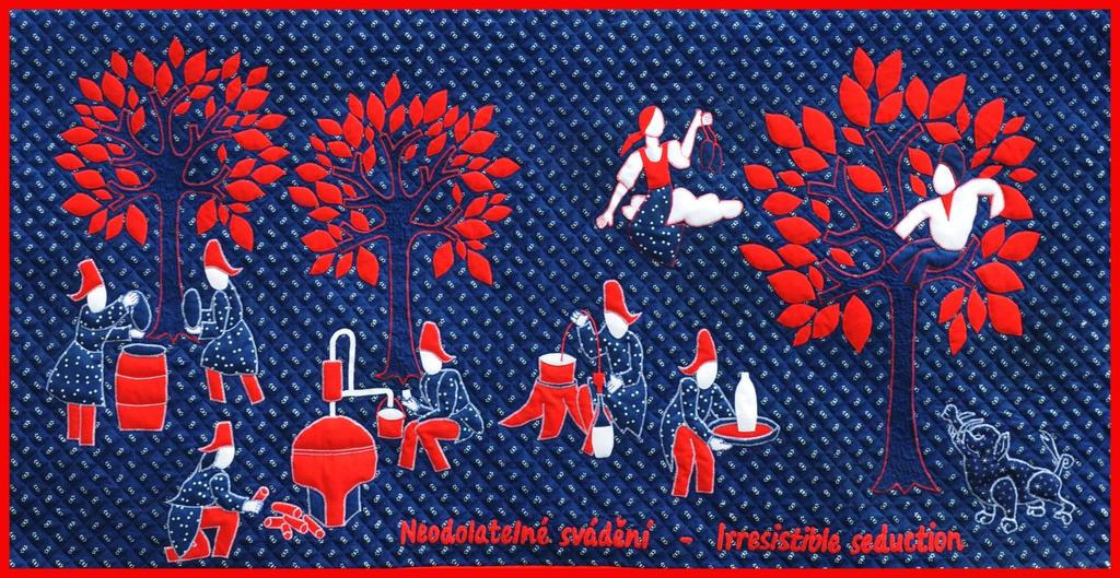 PPM NEWSLETTER LISTOPAD 2018 5 Wallachia quilt - SLIVOVICE Lid na Valašsku již od pradávna ví, že každá dobrá pálenka léčí, posiluje organismus a ničí neřády v těle.