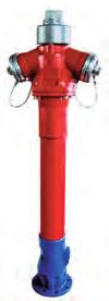 Hydrant je odolný dezinfekčním prostředkům dle EN 1074-1. Samočinné vyprazdňování hydrantu. Provedení: AUD dvojitý uzávěr s kuželkou a koulí. Ovládání: Hydrantovým klíčem A nebo B dle DIN 3223.