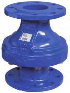 Zpětné klapky Ventily TOP-STOP Popis: Zpětný ventil kompaktní konstrukce s předepjatou elastickou membránou. Optimální pro eliminaci zpětných rázů v potrubí.