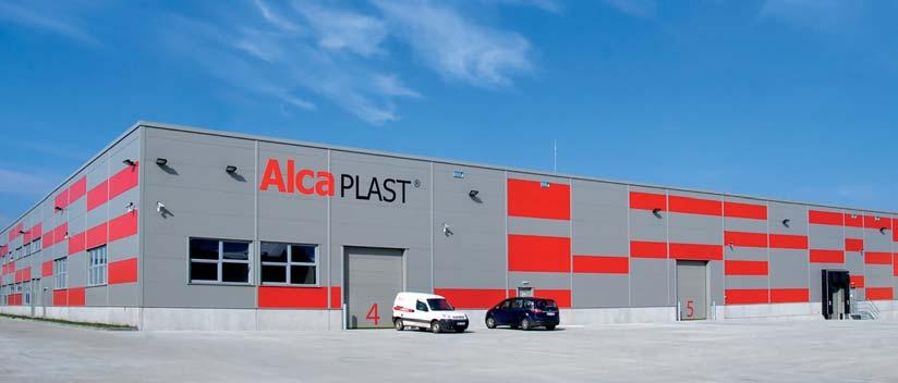 Špička v Evropě Před deseti lety začal Alcaplast s produkcí prvních nerezových podlahových žlabů.