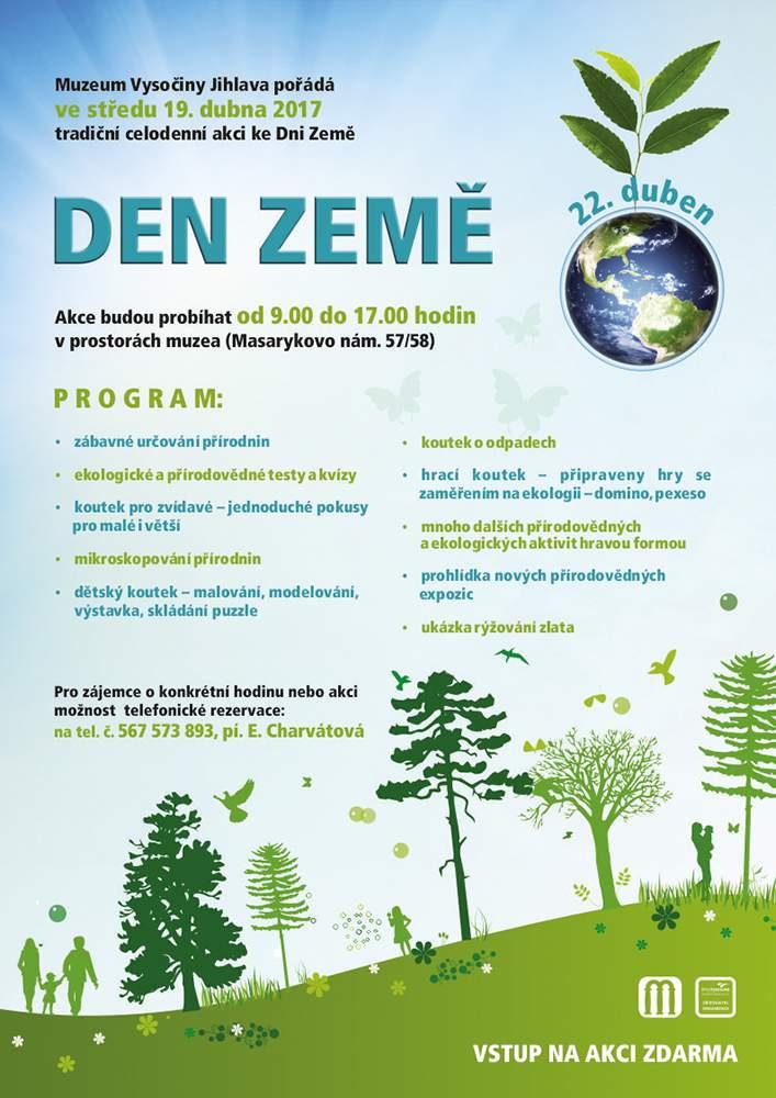 o DEN ZEMĚ JIHLAVA 2016 Této akce se žáci školy FARMEKO účastní každoročně. Ve školním roce 2016/2017 se velmi aktivně zapojili vybraní žáci 1., 2. A 3.
