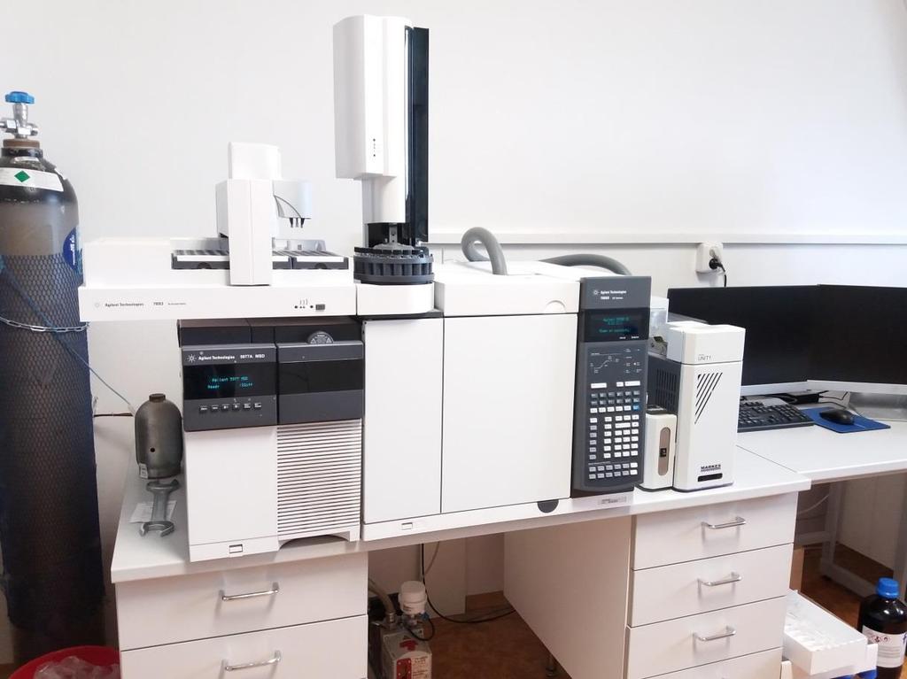 Vybavení laboratoře velké GC/FID/MS/TD/HS (7890 +
