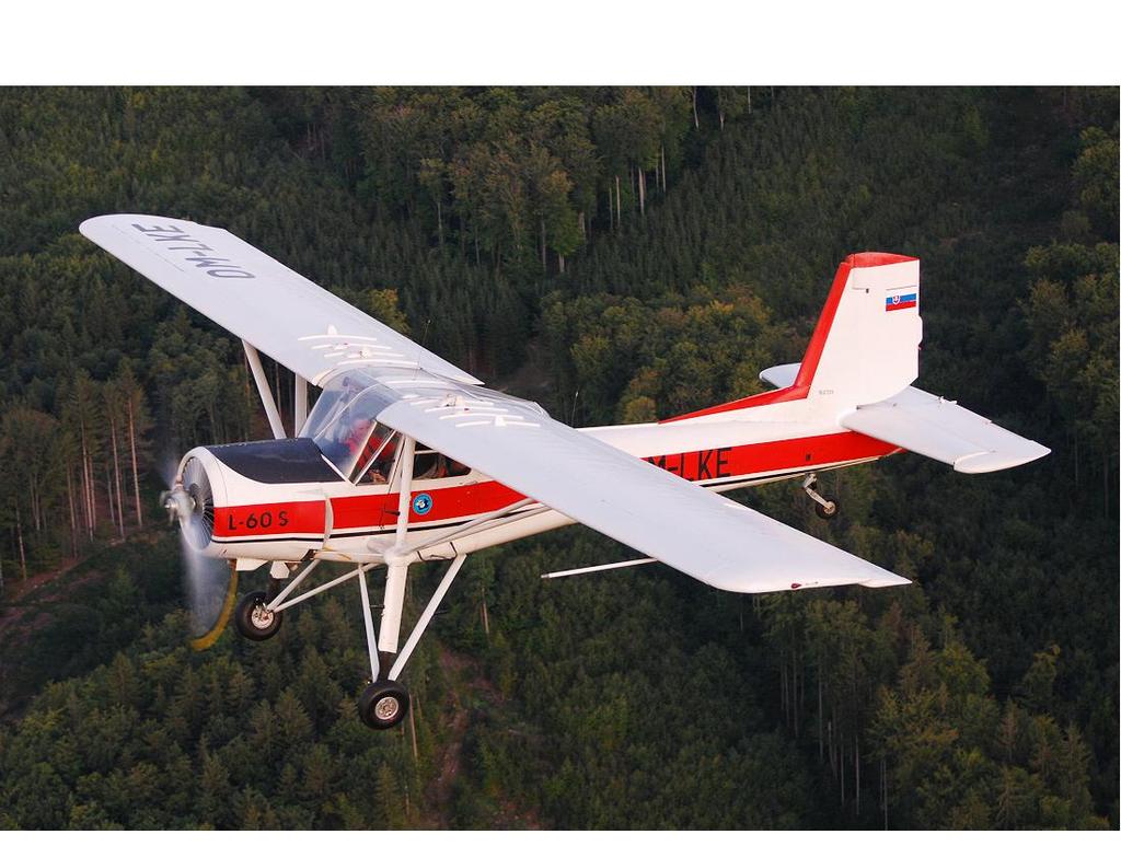 3.2 L-60 S Technický popis letounu L-60S Československý letoun L-60S je jednomotorový, čtyřmístný, víceúčelový, vzpěrový hornoplošník.