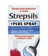 -25 % -25 % Strepsils PLUS SPRAY 20 ml BRUFEN 400 30 tablet Ibalgin 400 100 tablet Sudocrem 125 g Na silnou bolest v krku. Účinkuje proti bakteriím, virům a kvasinkám. Anestetický účinek.