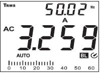 Funkce Rozsah měření Zdířky měření A <10 A (<20 A) COM + A ma <600 ma COM + µa ma µa <600 µa COM + µa ma - V závislosti na výběru zapojte červený měřící kabel do zdířky A (C), nebo µa ma a černý