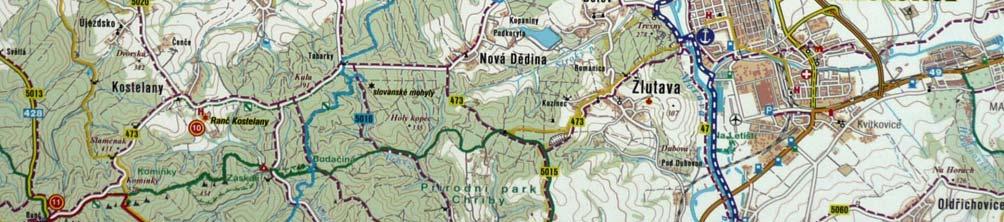 Území obce Žlutava bude dotčeno navrhovaným prodloužením vodní cesty Otrokovice Rohatec v toku Moravy (stávající vodní cesta), bez
