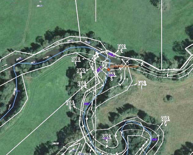 IDENTIFIKACE PARCEL VE VZTAHU K NAVRHOVANÉMU ŘEŠENÍ POZEMEK BŘEH/TOK ID KAT.Ú. KATASTR PARC. ČÍSLO VÝMĚRA DRUH POZEMKU ČÍSLO LV PODÍL př. pozemek TOK 665797 KN st.