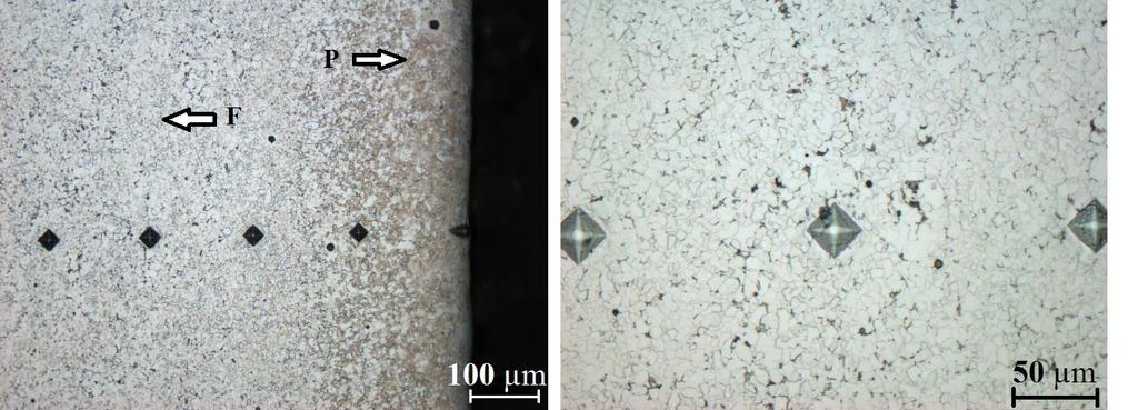 Metalografická analýza Metalografická analýza byla provedena na světelném metalografickém mikroskopu Olympus GX51 s kamerou Nicon pracovníky Ústavu materiálových věd a inženýrství VUT v Brně.