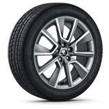 NOVINKA Vega 6V0 071 498 JX2 Kolo z lehké slitiny 7,5J 18" ET46 pro pneumatiky s rozměry