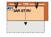 POHOVKA / SPACÍ GAUČ / SPACÍ SOFA 450 3ALSTRV 451 3ARSTRV 198 118 2,5-sedák - meziprvek, nastavení hloubky sedu, bez