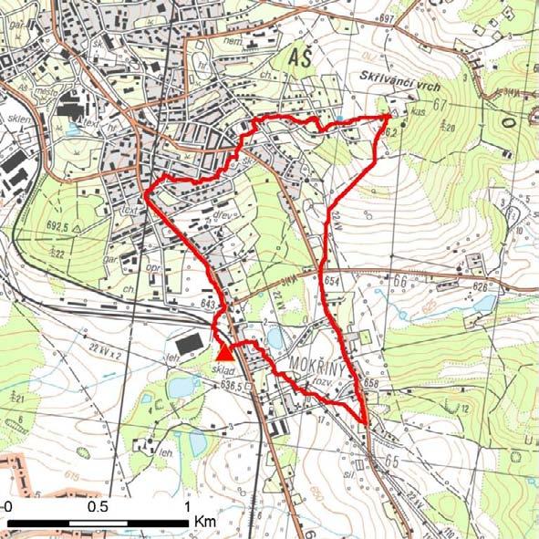 KONEČNÁ VERZE výstupy kompletního projektu ID plochy: 600521_1 Aš : Obec: Aš ORP: Aš Souřadnice GPS (ve stupních): N 50.208634 E 12.