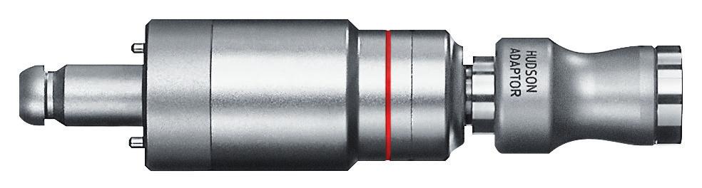 020) Rychlospojka pro medulární vystružování umožňuje použití ohebných hřídelů s vhodnou geometrií spoje. Reverznímu pohybu, který může poškodit ohebné hřídele, brání speciální mechanický systém.