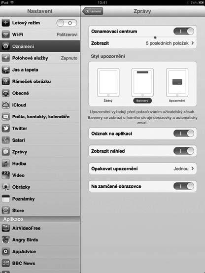 NOVÝ IOS5 V IPADU TIPY & TRIKY» Co je nové v ios5 pro ipad Nejvíce ios5 zaujal přepracovaným oznamováním, což je zajímavé především na telefonech.