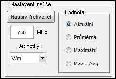 6.1 Nastavení Program lze rozdělit na dvě základní části, a to část pro nastavování a část pro měření. Pomocí první části lze navázat komunikaci s připojenými přístroji a nastavovat měřicí přístroj.