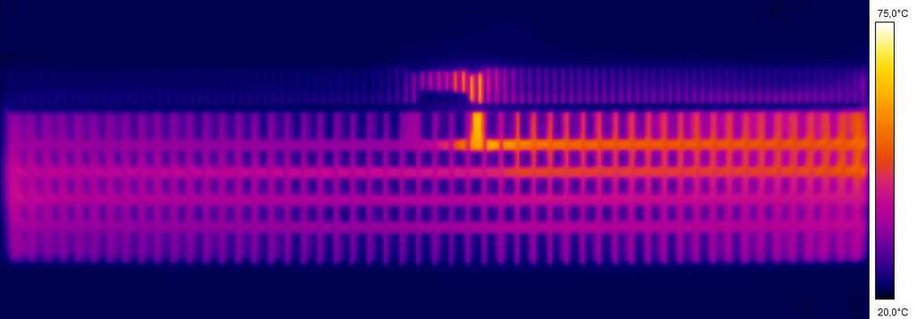 5. Bezkontaktní mení teplot Stanovení rovnomrnosti rozložení teplot pro matematickou simulaci S ohledem na zpesnní okrajových podmínek matematické simulace bylo potebné rozhodnout o zadávání