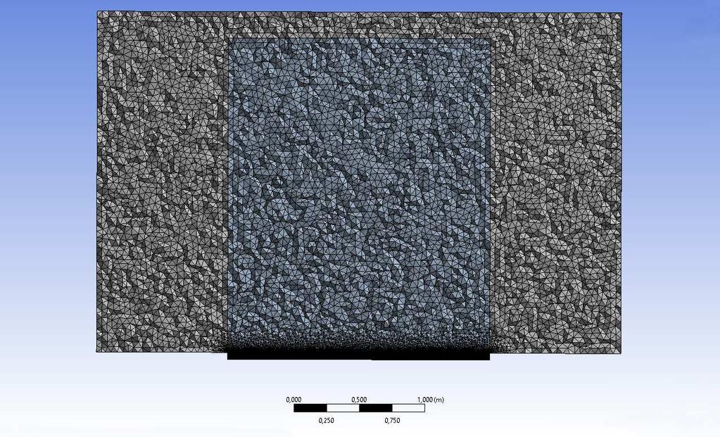 Geometrický model byl exportován do prostedí ANSYS Meshing.