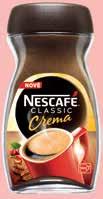 p. = 240 g) GASTON Fazole červené 425 ml ve slaném nálevu (p.p. = 240 g) Nescafé Classic Nescafé Crema 9 ( = 49.