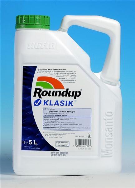 Roundup, je nyní obecným označením totálního herbicidu vyráběného společností Monsanto.