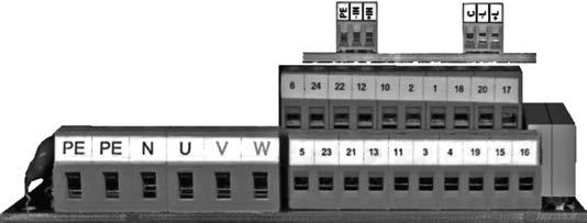 Svorkovnice servomotoru s elektronikou DMS ED.