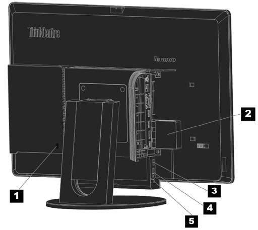 bezpečnostní zámek Konektor DisplayPort Kabel 3-v-1 Konektor