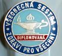 Dáma s lampou 1860 Oš. škola při nemocnici sv.