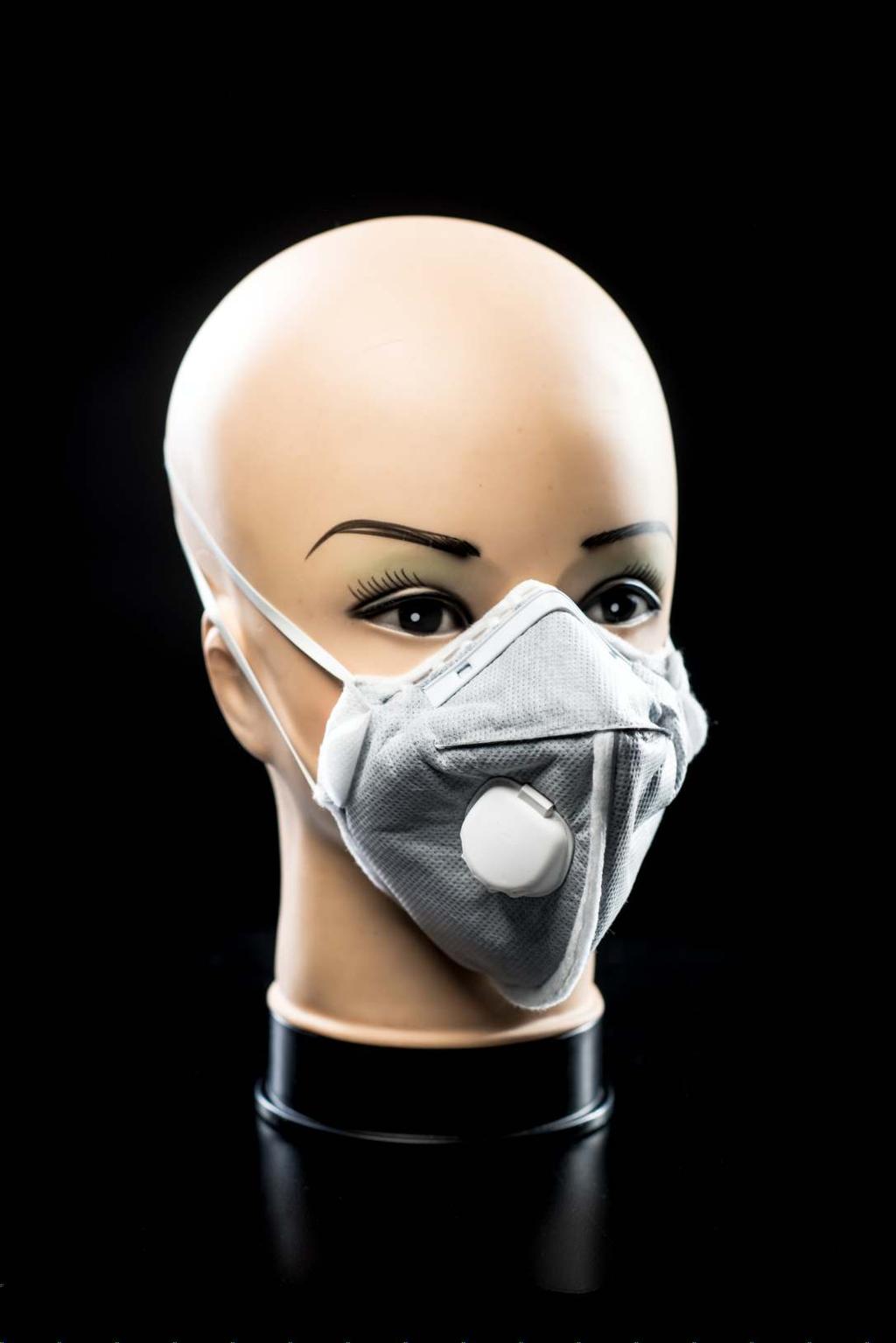 Respirátor 641 Hlavní rysy Respirátor poskytuje ochranu proti prachu a kapalných aerosolů.