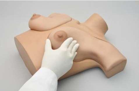 Obr. 4 : Simulátor pro samovyšetření prsu Obr.