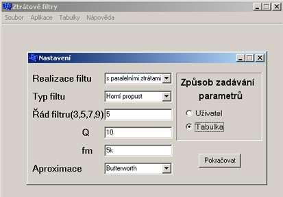 K u [db] Příspěvek k optimální syntéze filtračních obvodů V grafu (obr. 3.