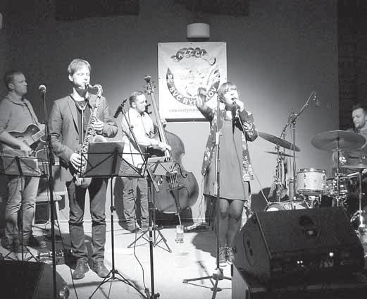 PÛsobí v fiadû hudebních tûles, pfiedev ím jazzov ch, spolupracovala napfi. s Brianem Bladem, Bobbym McFerrinem, ale i velk mi dánsk mi jazzov mi bandy nebo norsk m symfonick m orchestrem.