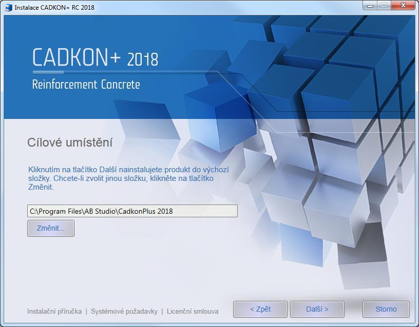 4. V dialogovém panelu Instalace je připravena jste informováni, že nastavení instalace je kompletní. Chcete-li zahájit instalaci, klikněte na tlačítko Nainstalovat.