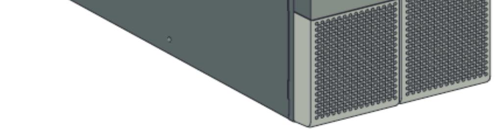 připojení k UPS podle konkrétních uživatelských příruček. Při instalaci skříně postupujte následovně: 1.
