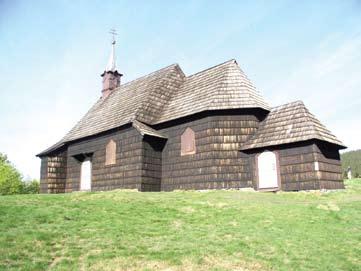 Kostel sv. Antonína Paduánského na Prašivé, obec Vyšní Lhoty, okres Frýdek-Místek, kraj Moravskoslezský. Oprava krovu, opláštění a klempířských prvků.