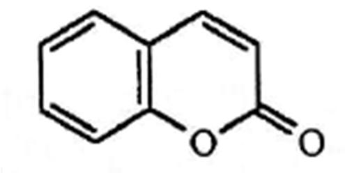 Obr. 4 Kumarin (Velíšek, 2002) 3.4.5 Stilbeny Strukturou a biochemickým původem jsou stilbeny podobné flavonoidům.