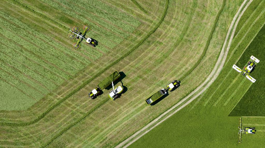 Dobře sladěné. Sklizňové linky CLAAS. Svět CLAAS Svět CLAAS.