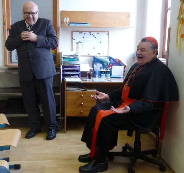 Slavnostní setkání zaměstnanců Farní Charity Starý Knín v sokolovně v Novém Kníně dne 2. 3.